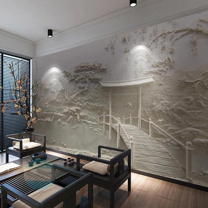 Wallpapers Po Wallpaper Chinese Style 3D Stereo Embossed Landscape Pavilion Background Wall Mural El Living Room Art Papel De Parede, As pic
Wallpapers Po Wallpaper Chinese Style 3D Stereo Embossed Landscape Pavilion Background Wall Mural El Living Room Art Papel De Parede, As pic