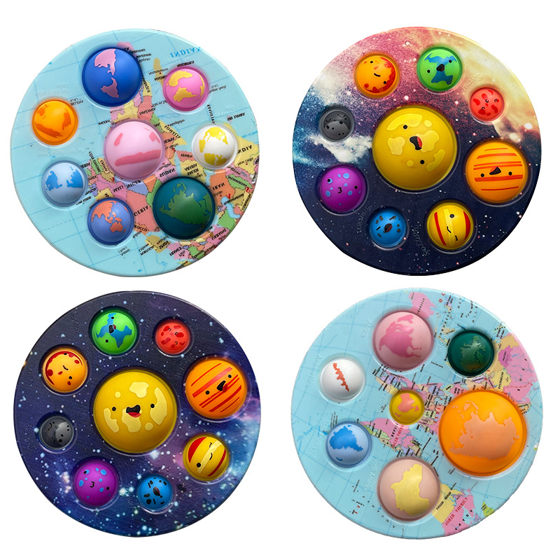Planet Bubble Music Fun Decompression Toy Fingers Press Pops Push Bubbles Pioneer Early Education Fidget Toys
Planet Bubble Music Fun Decompression Toy Fingers Press Pops Push Bubbles Pioneer Early Education Fidget Toys