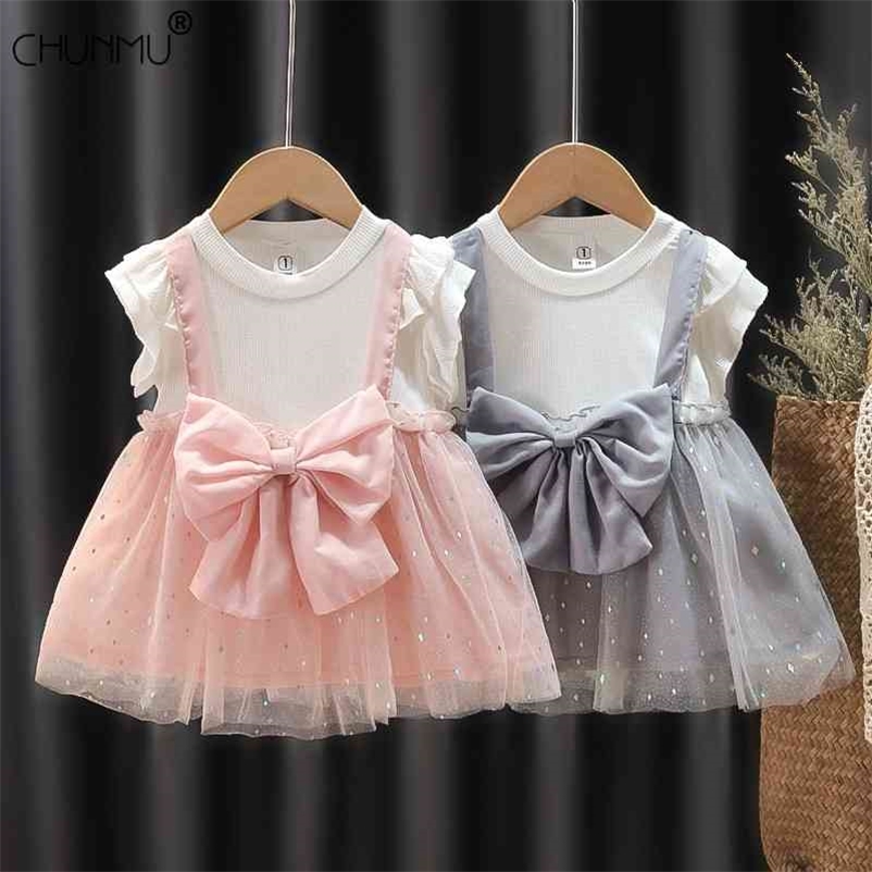 Baby Girls born Dress for 1 Year Birthday Party Embroidered Tutu Infant Toddler Flower es 0-4 Years Clothing 210508