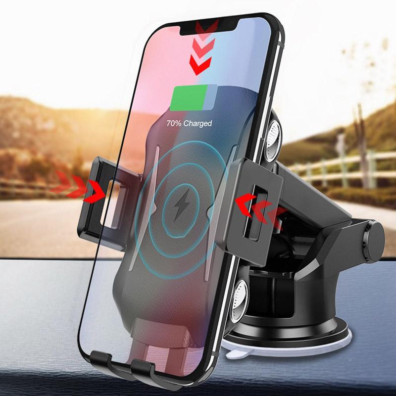 Cell Phone Mounts & Holders Wireless Car Charger Fast Charging Mount Clamping Air Vent Holder SP99
Cell Phone Mounts & Holders Wireless Car Charger Fast Charging Mount Clamping Air Vent Holder SP99