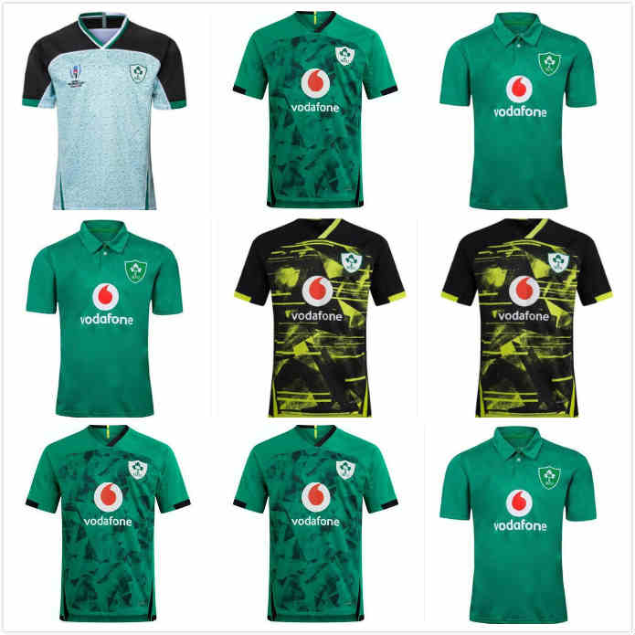 2021 Ireland rugby Jerseys 20 19 World Cup national team Home Away shirt, Black;gray
2021 Ireland rugby Jerseys 20 19 World Cup national team Home Away shirt, Black;gray