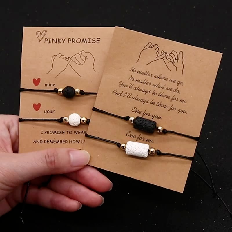 Friendship Card Two Piece Jewelry Set Sunflower Heart Lucky Rope Handmade Couple Bracelet Bangle
Friendship Card Two Piece Jewelry Set Sunflower Heart Lucky Rope Handmade Couple Bracelet Bangle