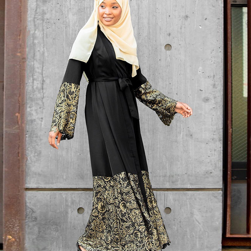Black Lace Kimono Abaya Dubai Turkish Islam Hijab Muslim Dress Kaftan For Women Qatar Caftan Marocain Jilbab Robe Ramadan Elbise
Black Lace Kimono Abaya Dubai Turkish Islam Hijab Muslim Dress Kaftan For Women Qatar Caftan Marocain Jilbab Robe Ramadan Elbise