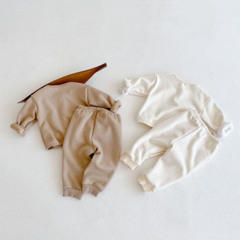 Clothing Sets Baby Boy Cotton Two-piece Suit Girls Plus Velvet Warmth Cartoon Cute Kids Outfits Clothes Girl Set, White
Clothing Sets Baby Boy Cotton Two-piece Suit Girls Plus Velvet Warmth Cartoon Cute Kids Outfits Clothes Girl Set, White