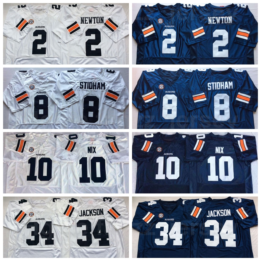 NCAA College Football Auburn Tigers Jersey 10 Nix 34 Bo Jackson 8 Jarrett Stidham 2 Cam Newton University Team Navy Blue White All Stitched Breathable Top Quality, 2 white
NCAA College Football Auburn Tigers Jersey 10 Nix 34 Bo Jackson 8 Jarrett Stidham 2 Cam Newton University Team Navy Blue White All Stitched Breathable Top Quality, 2 white