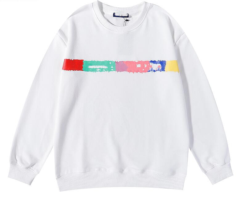 Men's and women'sSweatshirts round neck designer couple letter painted printed sweater, Black
Men's and women'sSweatshirts round neck designer couple letter painted printed sweater, Black