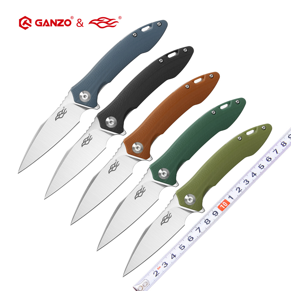 

Firebird Ganzo FH51 60HRC D2 blade G10 Handle Folding knife Survival Camping Pocket Knife tactical edc outdoor tool