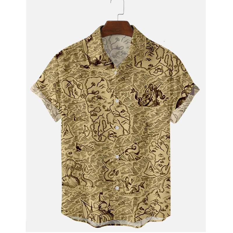 men's casual shirts summer hawaiian man short sleeves funny monster map printed 5xl 6xl korean fashion shirt evy2, White;black
men's casual shirts summer hawaiian man short sleeves funny monster map printed 5xl 6xl korean fashion shirt evy2, White;black