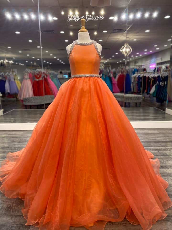 Little Miss Pageant Dress for Teens Juniors Toddlers 2022 Beading AB Stones Crystal Long Pageant Gown Girl Formal Party rosie Royal Blue Velvet Organz