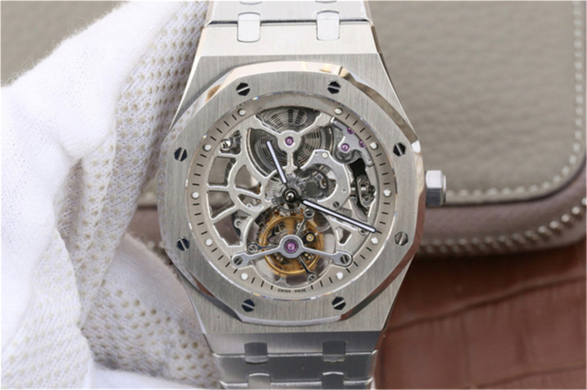 Luxury Mens Watches 2924 manual winding movement Power storage for 80 hours 41*12.4mm uminous Stainless steel strap
Luxury Mens Watches 2924 manual winding movement Power storage for 80 hours 41*12.4mm uminous Stainless steel strap