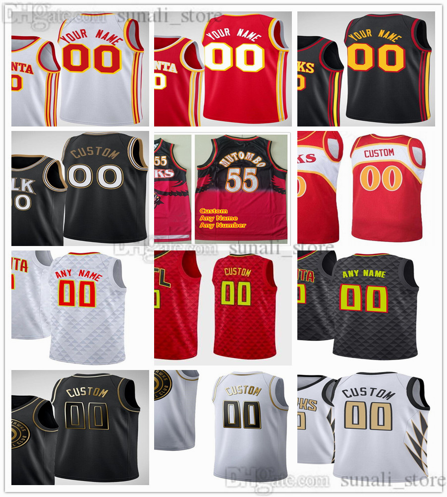 Printed Basketball 2 Sharife Cooper Jerseys Trae Young 11 Bogdan Bogdanovic 13 John Collins 20 Danilo Gallinari 8 Kevin Huerter 3 De'Andre Hunter 12 Cam Reddish 22, Black
Printed Basketball 2 Sharife Cooper Jerseys Trae Young 11 Bogdan Bogdanovic 13 John Collins 20 Danilo Gallinari 8 Kevin Huerter 3 De'Andre Hunter 12 Cam Reddish 22, Black
