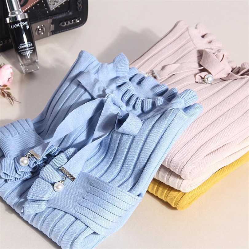 Autumn Winter Sweater Women Slim Elegant Office Wear Lotus Leaf Long Sleeved Pullover Knitted Woman Solid Bow Pearl Sweaters 211018, Yellow
Autumn Winter Sweater Women Slim Elegant Office Wear Lotus Leaf Long Sleeved Pullover Knitted Woman Solid Bow Pearl Sweaters 211018, Yellow