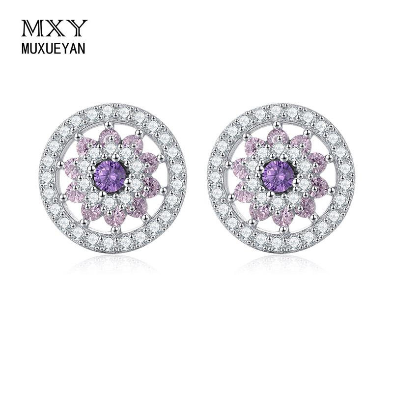 Stud MUXUEYAN Round Outline Purple Silver Small Zircon Exquisite Elegant Fine Jewelry Earrings For Woman 2021 Trend Gift, Golden;silver
Stud MUXUEYAN Round Outline Purple Silver Small Zircon Exquisite Elegant Fine Jewelry Earrings For Woman 2021 Trend Gift, Golden;silver
