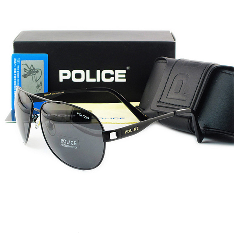 Sunglasses 177 Police Pilot Polarized Color Gentlemen Ride Aluminium Frame Glass Outdoor Travel Essentials, White;black
Sunglasses 177 Police Pilot Polarized Color Gentlemen Ride Aluminium Frame Glass Outdoor Travel Essentials, White;black
