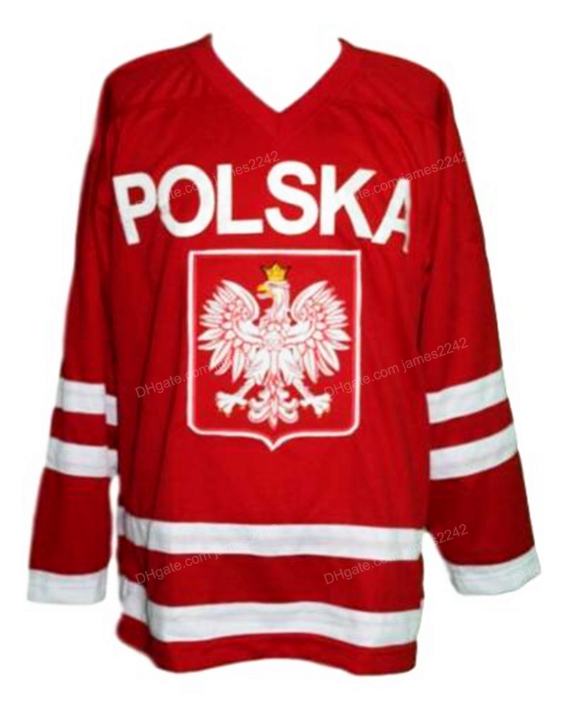 Custom Retro Polska Poland Hockey Jersey Stitched Red Size S-4XL Any Name And Number Top Quality Jerseys, Black;red
Custom Retro Polska Poland Hockey Jersey Stitched Red Size S-4XL Any Name And Number Top Quality Jerseys, Black;red