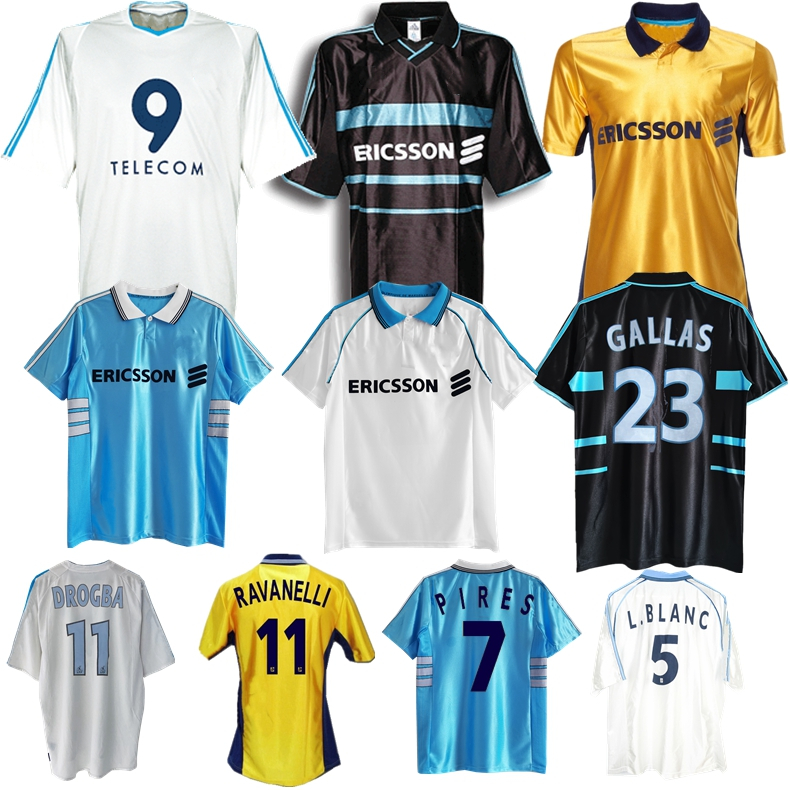 1998 1999 2000 2003 2004 Olympique de Marseille retro soccer jersey Flamini Pires Maurice Blanc Ravanelli Gallas Drogba Mido classic vintage football shirt, 2003 2004 home jersey with patch
1998 1999 2000 2003 2004 Olympique de Marseille retro soccer jersey Flamini Pires Maurice Blanc Ravanelli Gallas Drogba Mido classic vintage football shirt, 2003 2004 home jersey with patch