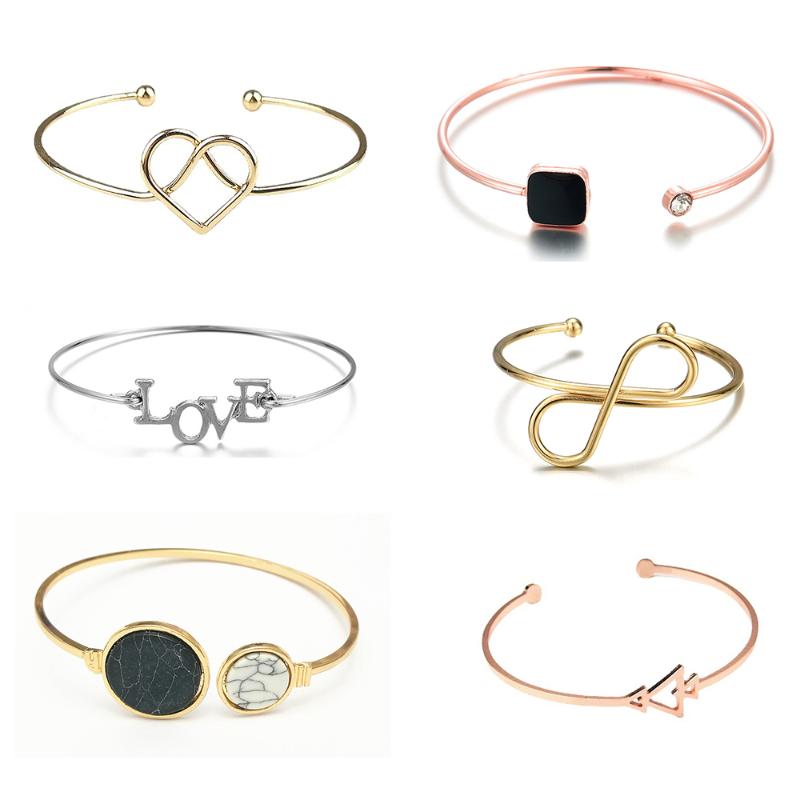 Bangle Yoiumit Fashion Charm Love Cuff Bracelets & Bangles For Women Alloy Gold Color Stackable Daily Jewelry Gift, Black
Bangle Yoiumit Fashion Charm Love Cuff Bracelets & Bangles For Women Alloy Gold Color Stackable Daily Jewelry Gift, Black