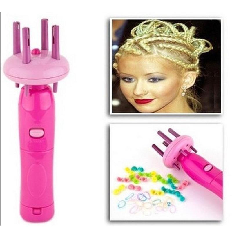 Électronique automatique bricolage élégant coiffure outil Twist Braid Machine Gadget Femmes Coiffure Outil Cheveux Braher