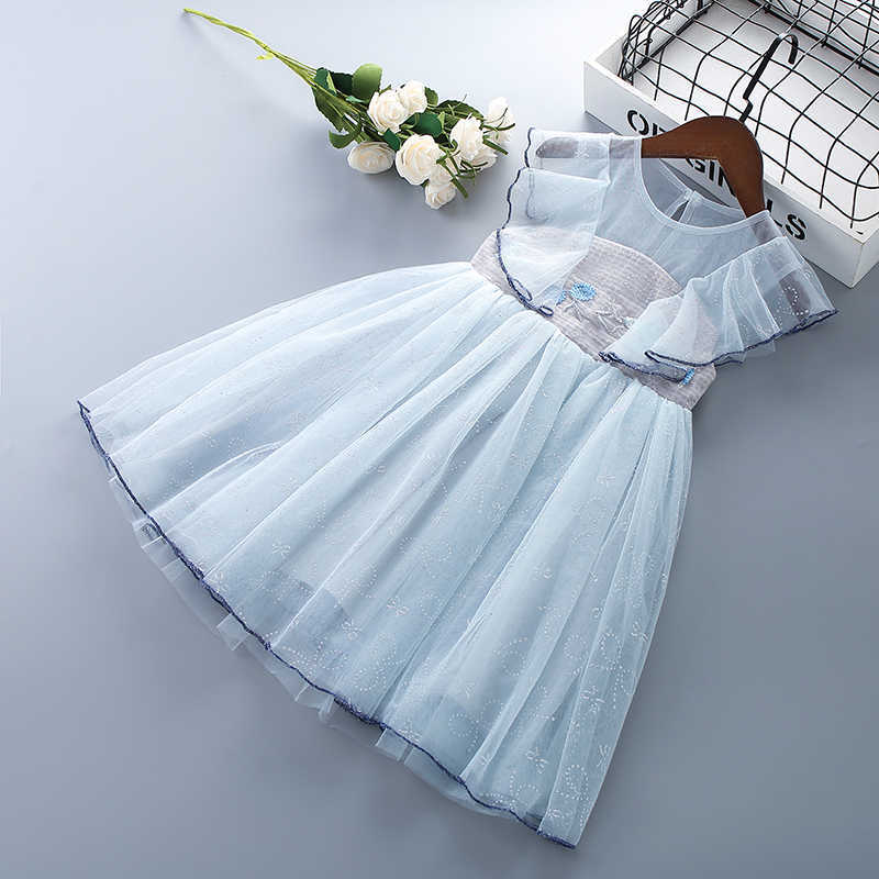 3-7 Years High Quality Summer Girl Dress Lace Chiffon Flower Draped Ruched Kid Children Clothing Princess 210615, Blue
3-7 Years High Quality Summer Girl Dress Lace Chiffon Flower Draped Ruched Kid Children Clothing Princess 210615, Blue