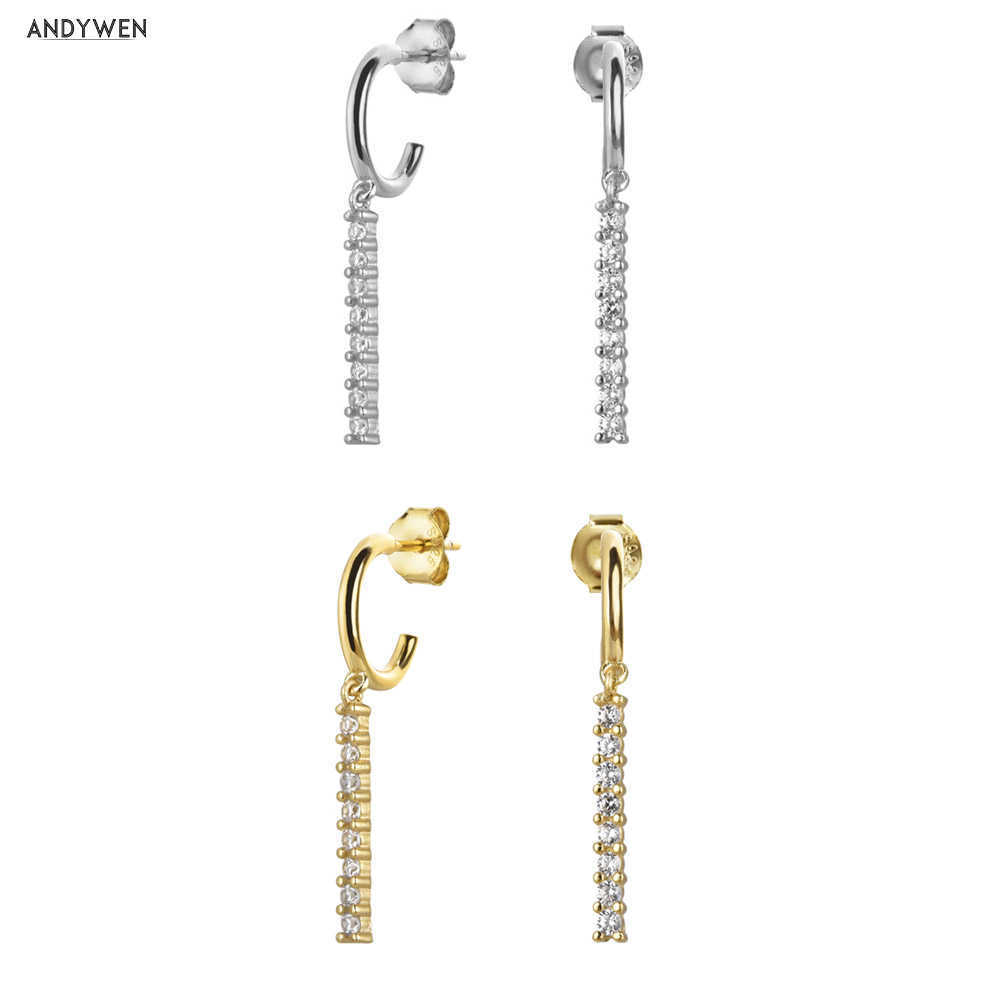 ANDYWEN 925 Sterling Silver Line Long Chain Drop Earring Women Crystal Luxury Piercing Ohrringe CZ Jewelry 210608
ANDYWEN 925 Sterling Silver Line Long Chain Drop Earring Women Crystal Luxury Piercing Ohrringe CZ Jewelry 210608