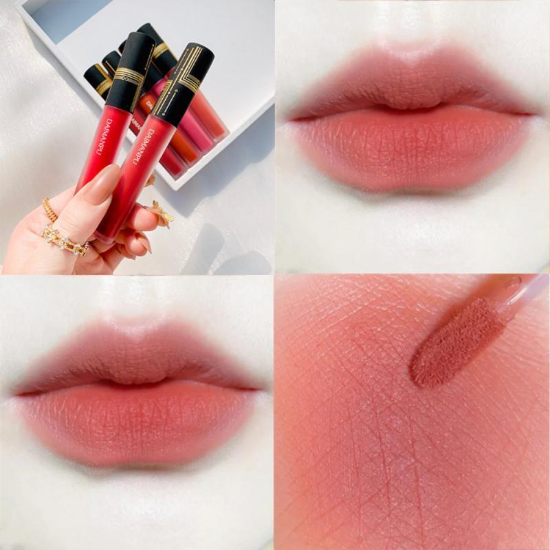 Lip Gloss 6 Colors Velvet Matte Glaze Sexy Red Makeup Waterproof Lasting Not Stick Cup For Daily Cosmetic Liquid Lipstick TSLM1, 1pc random color
Lip Gloss 6 Colors Velvet Matte Glaze Sexy Red Makeup Waterproof Lasting Not Stick Cup For Daily Cosmetic Liquid Lipstick TSLM1, 1pc random color