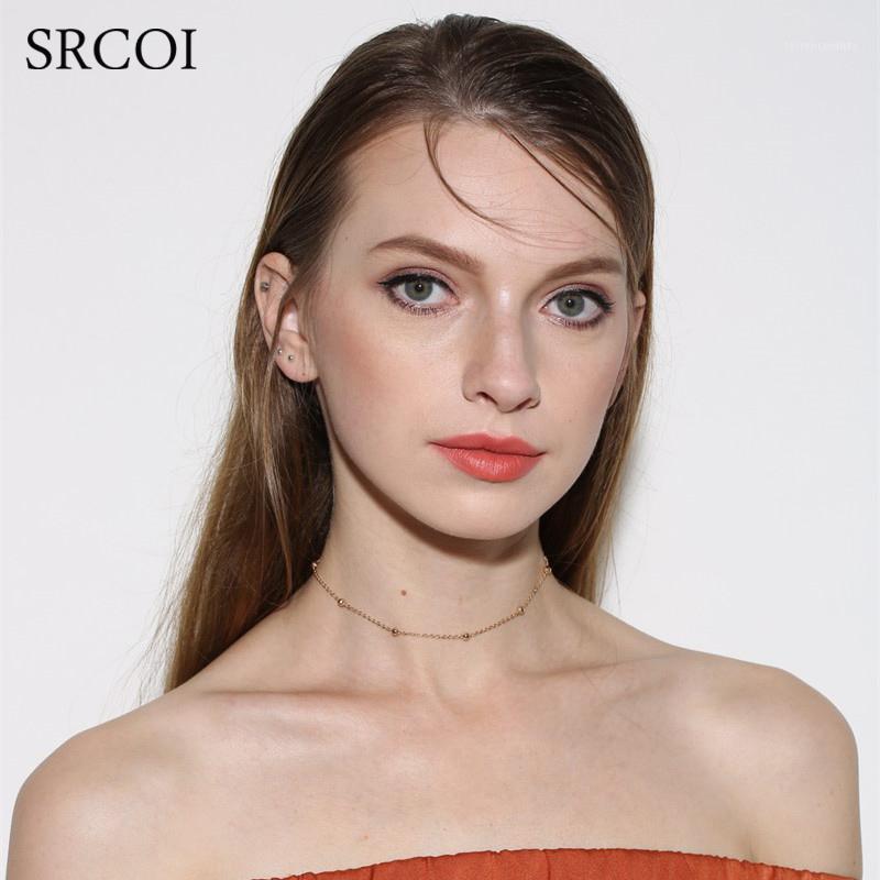 Chains SRCOI Delicate Gold Silver Color Satellite Choker Chain Necklace Colar Thin Beads Chokers For Collier Femme 20211
Chains SRCOI Delicate Gold Silver Color Satellite Choker Chain Necklace Colar Thin Beads Chokers For Collier Femme 20211