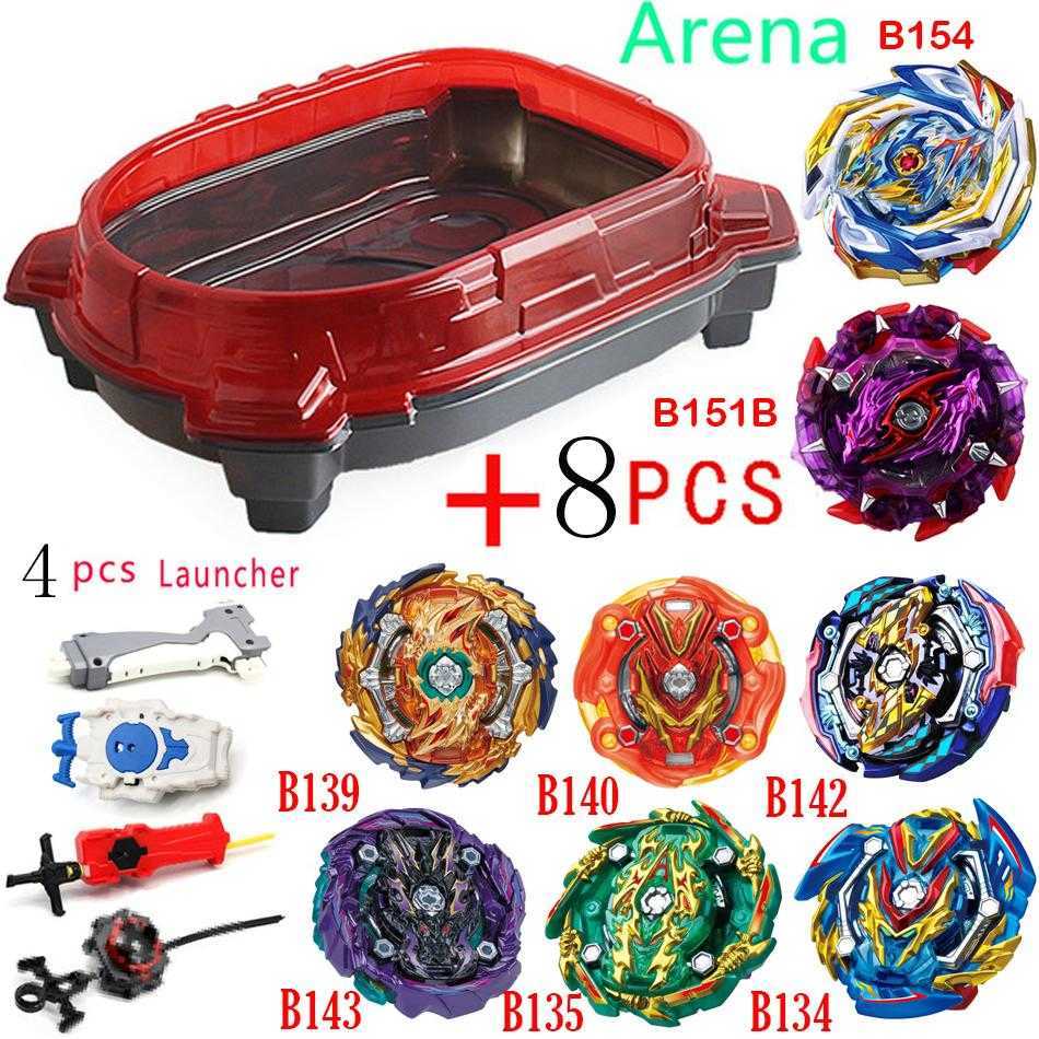 HOT Burst Set Beyblade Tops Toys Arena Bayblades Launchers Toupie Metal Burst Avec God Blayblade Top Bey Blade Blades Kid Toy X0528