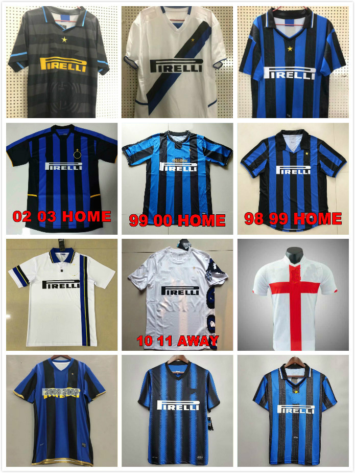 1997 1998 1999 inter retro RONALDO soccer jerseys 10 11 02 03 08 09 Recoba classic Zamorano Zanetti Simeone Kanu Djorkaeff vintage football shirt, Multi
1997 1998 1999 inter retro RONALDO soccer jerseys 10 11 02 03 08 09 Recoba classic Zamorano Zanetti Simeone Kanu Djorkaeff vintage football shirt, Multi