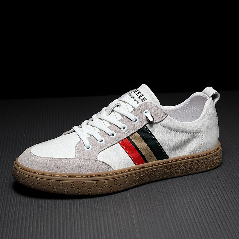 dress shoes men original genuine leather man white shoe autumn fashion designer walking footwear male casual sneakers flats soft sbcy, Black
dress shoes men original genuine leather man white shoe autumn fashion designer walking footwear male casual sneakers flats soft sbcy, Black