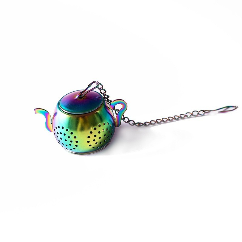 Teapot Tea Infuser Cute Stainless Steel 304 Strainer Loose Leaf Infusers Filter Teaware Tool Kitchen Utensils RRD7473 Free shipping