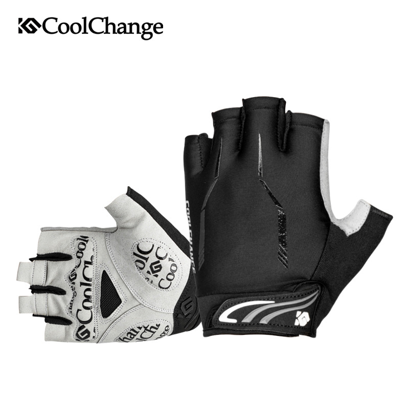 

CoolChange Summer Men Women Half Finger Cycling Gloves Elastic Breathable Bike Gloves GEL Pad Road Mountain MTB Bicycle Glovesg