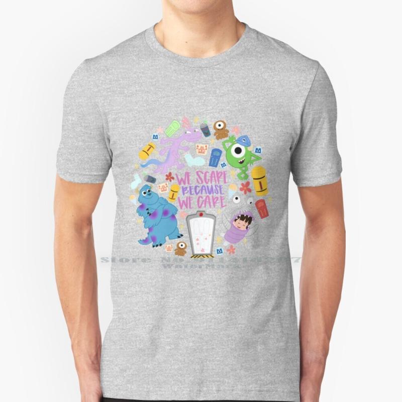 Fashion All-match Men' T-Shirts Scaring Caring 100% Pure Cotton Monsters Randall Short Sleeve Tees Shirt Trendy Leisure Tops, Mtank-black
Fashion All-match Men' T-Shirts Scaring Caring 100% Pure Cotton Monsters Randall Short Sleeve Tees Shirt Trendy Leisure Tops, Mtank-black