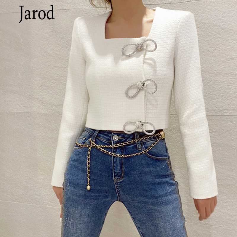 Autumn Winter Small Fragrance Diamond Bowknot Design Women Elegant Square collar white Tweed Slim Jacket Outerwear 210526, Photo color
Autumn Winter Small Fragrance Diamond Bowknot Design Women Elegant Square collar white Tweed Slim Jacket Outerwear 210526, Photo color