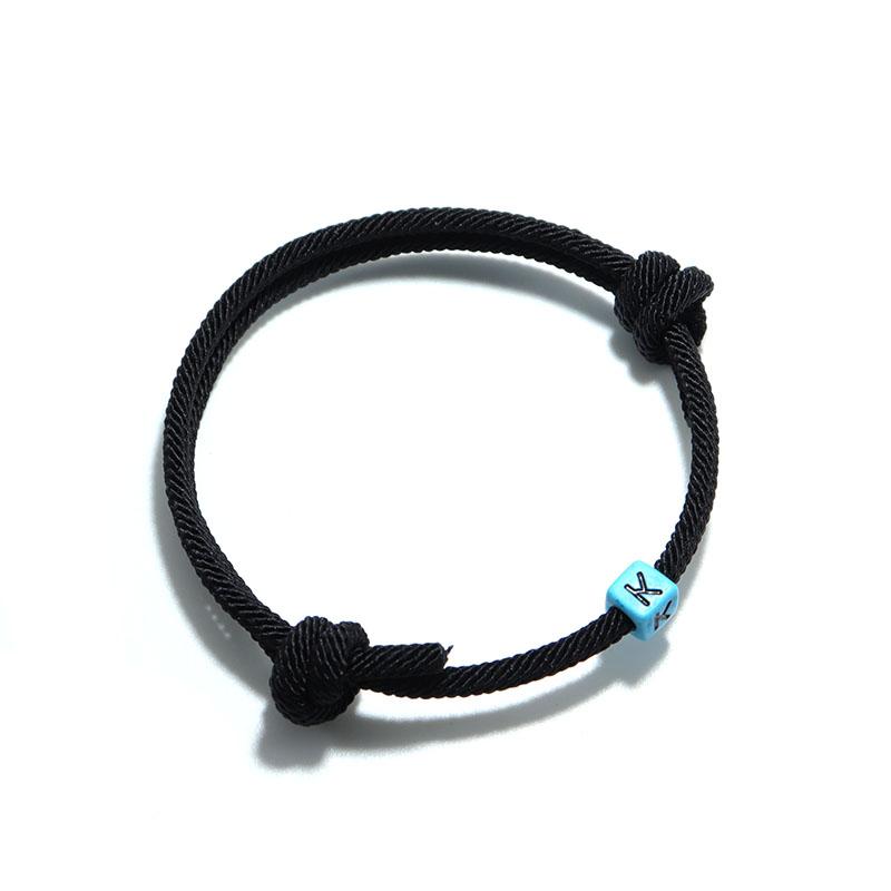 Unique Letter Bracelet For Couple Weave Rope Braslet Lovers Braclet Adjustable Friendship Brazalete Valentine's Day Gift Joyas Charm Bracele, Golden;silver
Unique Letter Bracelet For Couple Weave Rope Braslet Lovers Braclet Adjustable Friendship Brazalete Valentine's Day Gift Joyas Charm Bracele, Golden;silver