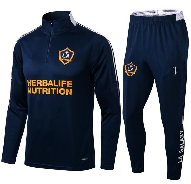 MLS LOS ANGELES LA GALAXY Tracksuit soccer jersey 20 21 Adult tracksuits training suit Survetement men Football Shirt, Black 
MLS LOS ANGELES LA GALAXY Tracksuit soccer jersey 20 21 Adult tracksuits training suit Survetement men Football Shirt, Black