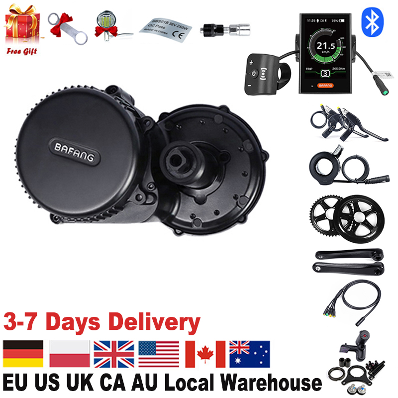 BAFANG BBS02B 48V 750W Middle Drive Motor Conversion Mid Engine Kit Electric Bike With LCD 850C Display MTB
BAFANG BBS02B 48V 750W Middle Drive Motor Conversion Mid Engine Kit Electric Bike With LCD 850C Display MTB