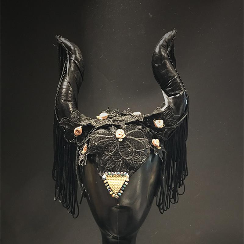 Other Event & Party Supplies Gothic Horns Headband Headpiece Black Tassel Handmade Faux Leather Soft Headdress Embroidered Lace Hair Hoop
Other Event & Party Supplies Gothic Horns Headband Headpiece Black Tassel Handmade Faux Leather Soft Headdress Embroidered Lace Hair Hoop