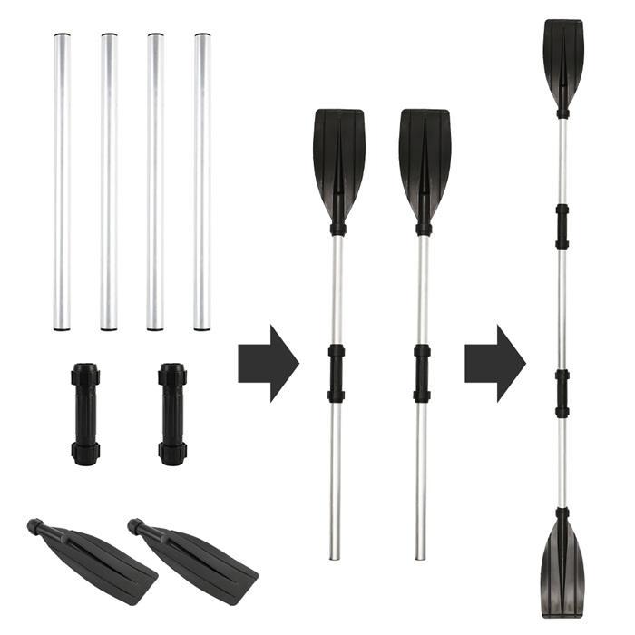 Rafts/Inflatable Boats 126-136cm 2 Pcs Boat Rafting Paddle Aluminum Alloy Detachable Float Afloat Oars Fitting Canoe Oar Kayak Boating Acces
Rafts/Inflatable Boats 126-136cm 2 Pcs Boat Rafting Paddle Aluminum Alloy Detachable Float Afloat Oars Fitting Canoe Oar Kayak Boating Acces