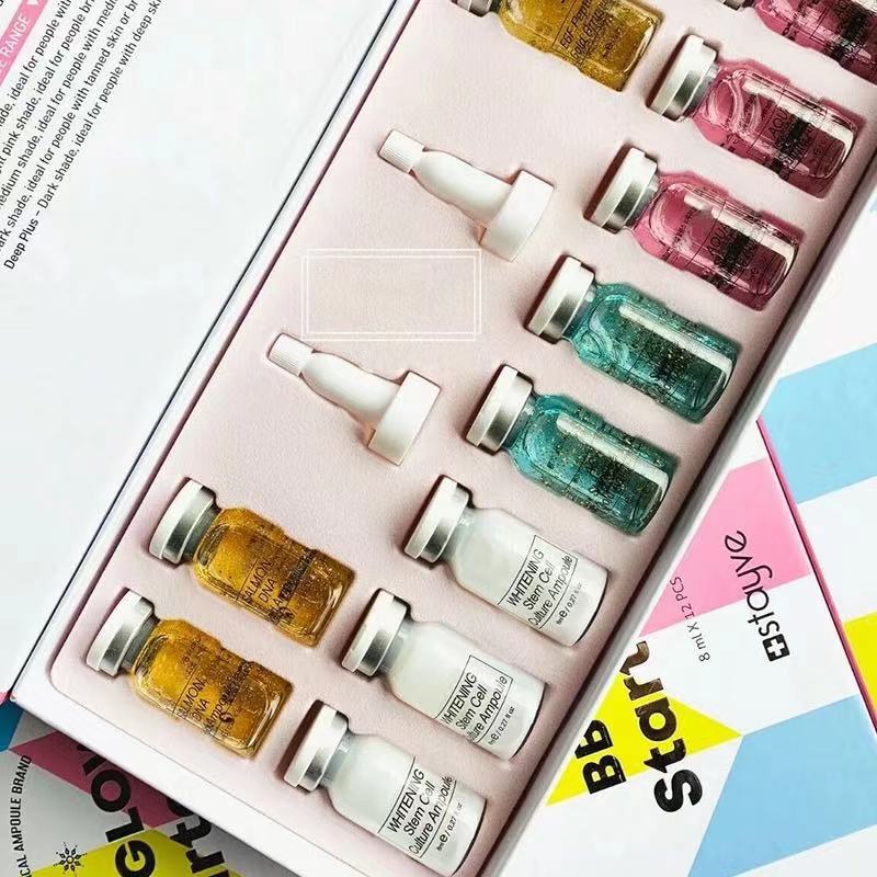 12pcs/box 8ml Bb Cream Korea Serum for Microneedle Roller Derma Pen Microneedling Foundation Glow Whitening Skin Brightening Anti Aging
12pcs/box 8ml Bb Cream Korea Serum for Microneedle Roller Derma Pen Microneedling Foundation Glow Whitening Skin Brightening Anti Aging