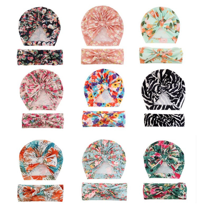 Cotton Infant Toddler Bow Knot cap Kids Indian Turban Headbands Caps Baby floral Hat Hairband set, As pic
Cotton Infant Toddler Bow Knot cap Kids Indian Turban Headbands Caps Baby floral Hat Hairband set, As pic