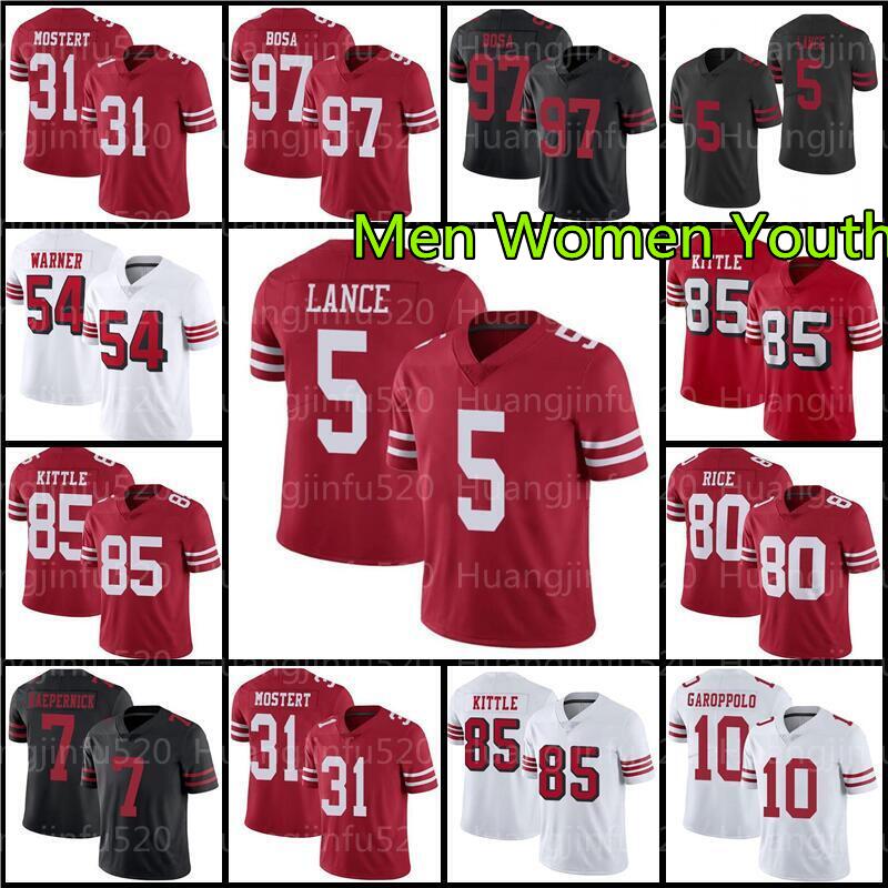 5 Trey Lance 54 Fred Warner Football SanFrancisco49ersJersey 97 Nick Bosa 85 George Kittle Deebo Samuel Jerry Rice Jimmy Garoppolo Javon Kinlaw Montana, As
5 Trey Lance 54 Fred Warner Football SanFrancisco49ersJersey 97 Nick Bosa 85 George Kittle Deebo Samuel Jerry Rice Jimmy Garoppolo Javon Kinlaw Montana, As
