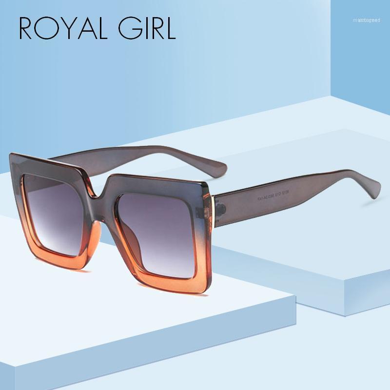 Sunglasses ROYAL GIRL Vintage Square Women 2021 Brand Designer Black Pink Clear Eyewear For Female Gradient Lens UV400 SS6151
Sunglasses ROYAL GIRL Vintage Square Women 2021 Brand Designer Black Pink Clear Eyewear For Female Gradient Lens UV400 SS6151