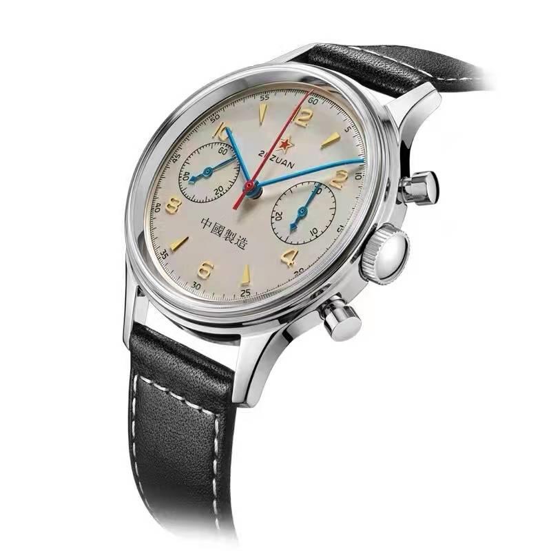 Wristwatches 1963 Chronograph 42mm Dial Retro 1 Military Watch Quartz High-end Gift Flying Aviation Clock Fan Men Watches, 1963 watch pilot-a
Wristwatches 1963 Chronograph 42mm Dial Retro 1 Military Watch Quartz High-end Gift Flying Aviation Clock Fan Men Watches, 1963 watch pilot-a