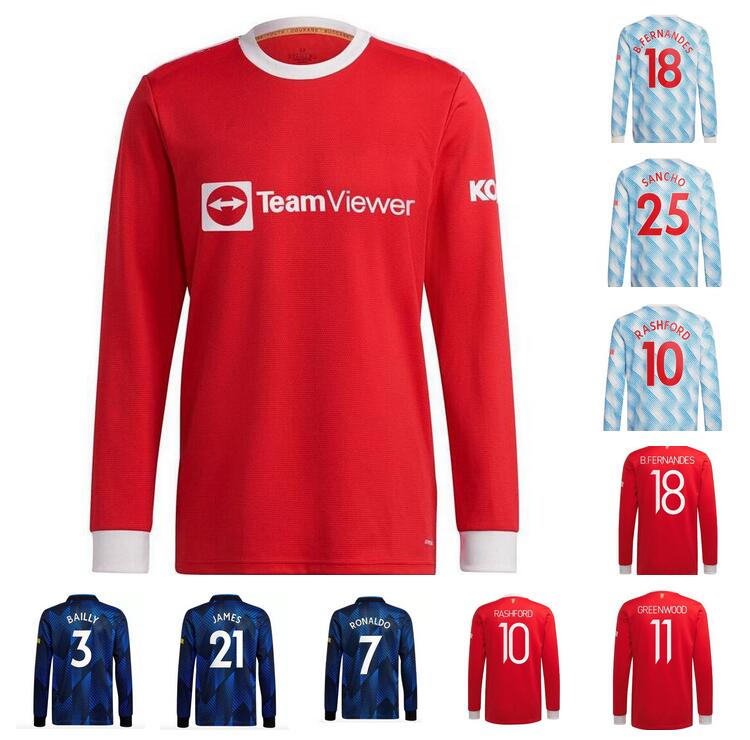 Long Sleeve 21 22 SHAW R.VARANE RONALDO SANCHO soccer jerseys CAVANI Camiseta futbol UTD VAN DE BEEK B. FERNANDES RASHFORD 2021 2022 football shirts
Long Sleeve 21 22 SHAW R.VARANE RONALDO SANCHO soccer jerseys CAVANI Camiseta futbol UTD VAN DE BEEK B. FERNANDES RASHFORD 2021 2022 football shirts