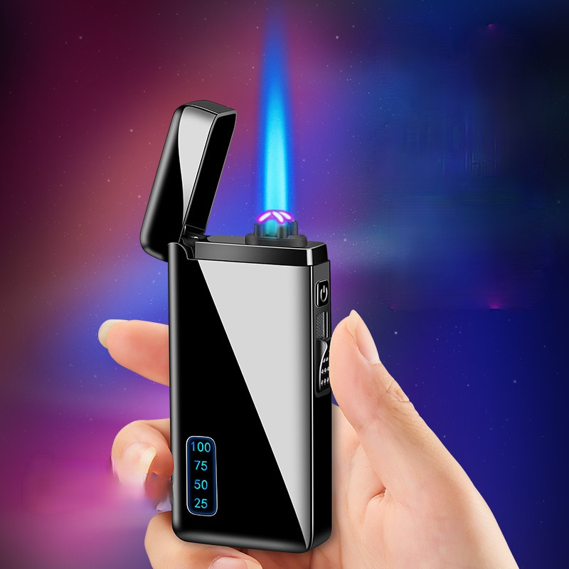 Gas and Electricity Dual-use Charging Double Arc Windproof Gas-filled Lighter Personality Creativity Zapalniczka Plazmowa Gifts
Gas and Electricity Dual-use Charging Double Arc Windproof Gas-filled Lighter Personality Creativity Zapalniczka Plazmowa Gifts