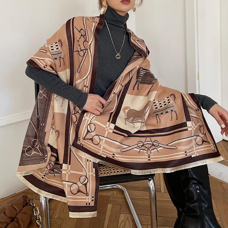 Scarves Scarf Women Winter Cashmere Shawls And Wraps Design Print Pashmina Warm Thick Bufanda Hijab Blanket Female Stoles
Scarves Scarf Women Winter Cashmere Shawls And Wraps Design Print Pashmina Warm Thick Bufanda Hijab Blanket Female Stoles