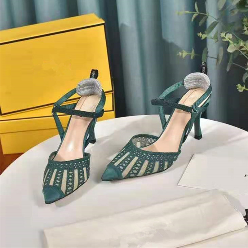 Gauze sandals women's hollow out lace pointed thin high heel temperament sexy shallow mouth one word buckle back empty fashion breathable French gentle fairy 2021, Black
Gauze sandals women's hollow out lace pointed thin high heel temperament sexy shallow mouth one word buckle back empty fashion breathable French gentle fairy 2021, Black