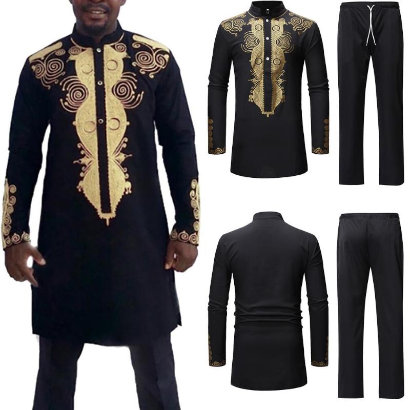 Men's Tracksuits African Clothes Set Suit Autumn Winter Luxury Print Long Sleeve Dashiki Shirt Pants Mens Clothing Sets #45, Black
Men's Tracksuits African Clothes Set Suit Autumn Winter Luxury Print Long Sleeve Dashiki Shirt Pants Mens Clothing Sets #45, Black