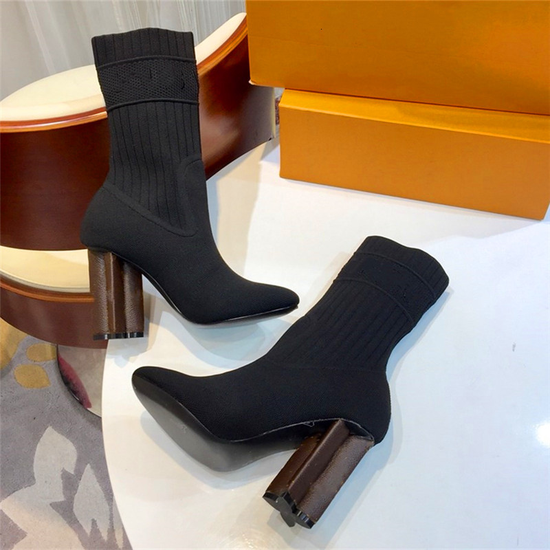 Dress Shoes Prowow tights knit strange-style boots high-top stretcher short high-heel thin toe-round designer shoes BXZ6, 1# shoe box
Dress Shoes Prowow tights knit strange-style boots high-top stretcher short high-heel thin toe-round designer shoes BXZ6, 1# shoe box