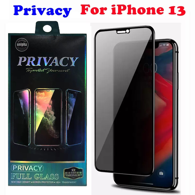 Privacy Full Cover Anti-Spy Tempered Glass Screen Protector Anti peeping Flim For iPhone 13 12 11 Pro Max XS XR 8 Samsung FE S21 Ultra A12 A72 A21S A51 With retail package
Privacy Full Cover Anti-Spy Tempered Glass Screen Protector Anti peeping Flim For iPhone 13 12 11 Pro Max XS XR 8 Samsung FE S21 Ultra A12 A72 A21S A51 With retail package